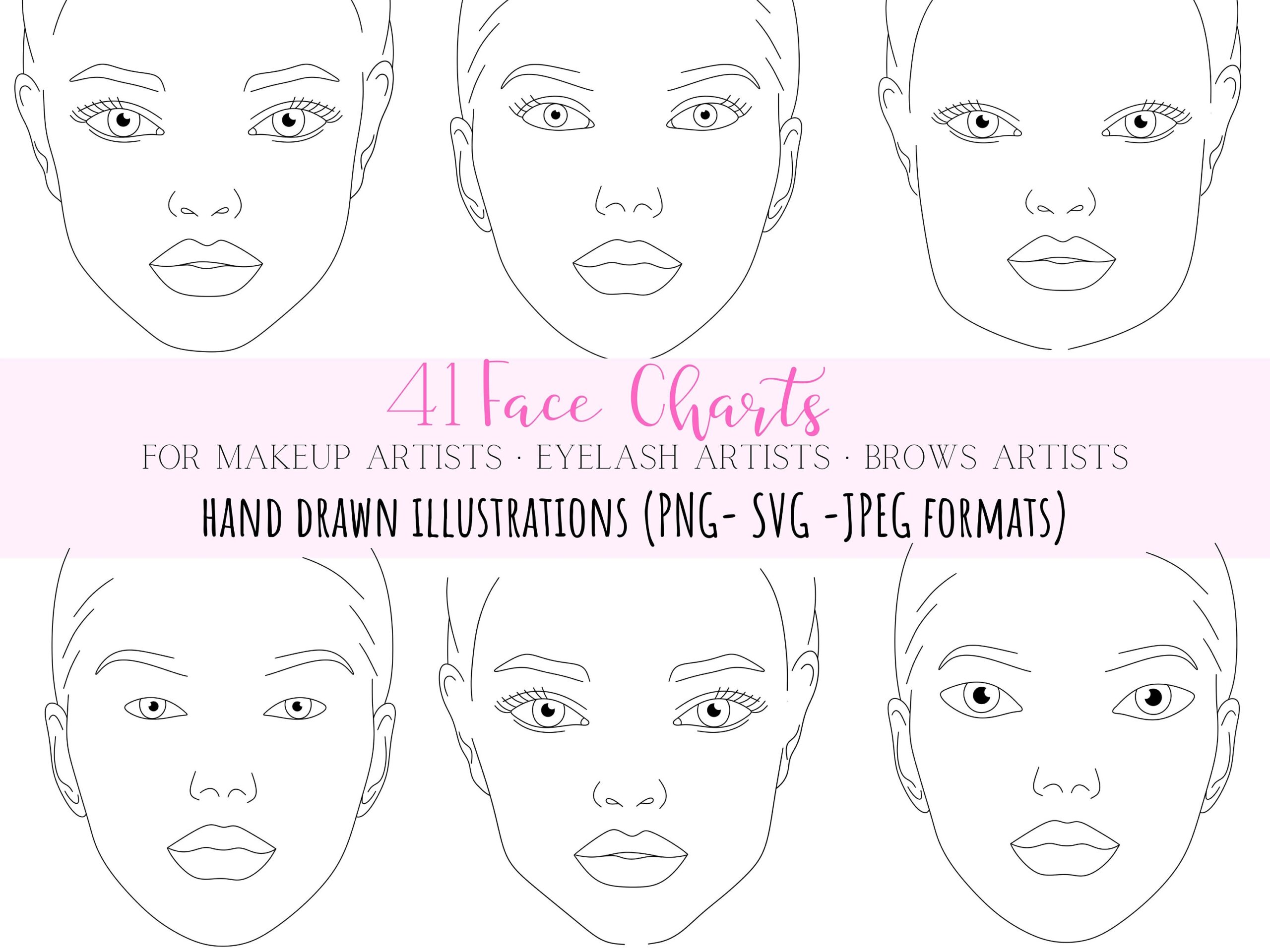 makeup face template printable makeup face template printable