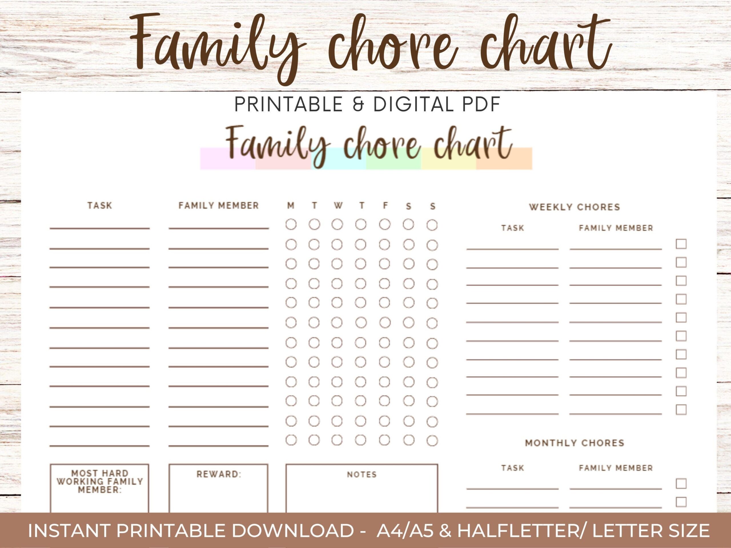 Family Chore Chart Printable Chore Checklist Family Checklist Kids Chores Kids Chore List Cleaning Schedule Fillable PDF Instant Etsy Family Chore Chart Printable Chore Checklist Family Checklist Kids Chores Kids Chore List Cleaning Schedule Fillable PDF Instant Etsy