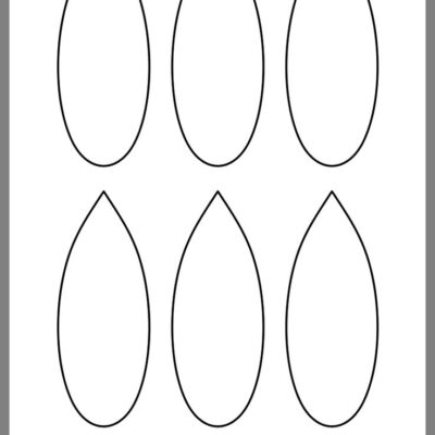 Feather Crafts Turkey Feathers Template Free Printable