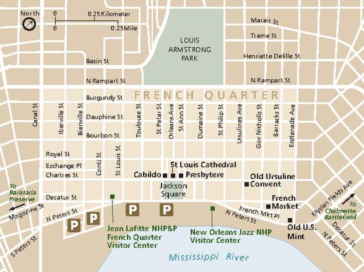 File NPS Jean lafitte new orleans french quarter map pdf Wikimedia Commons