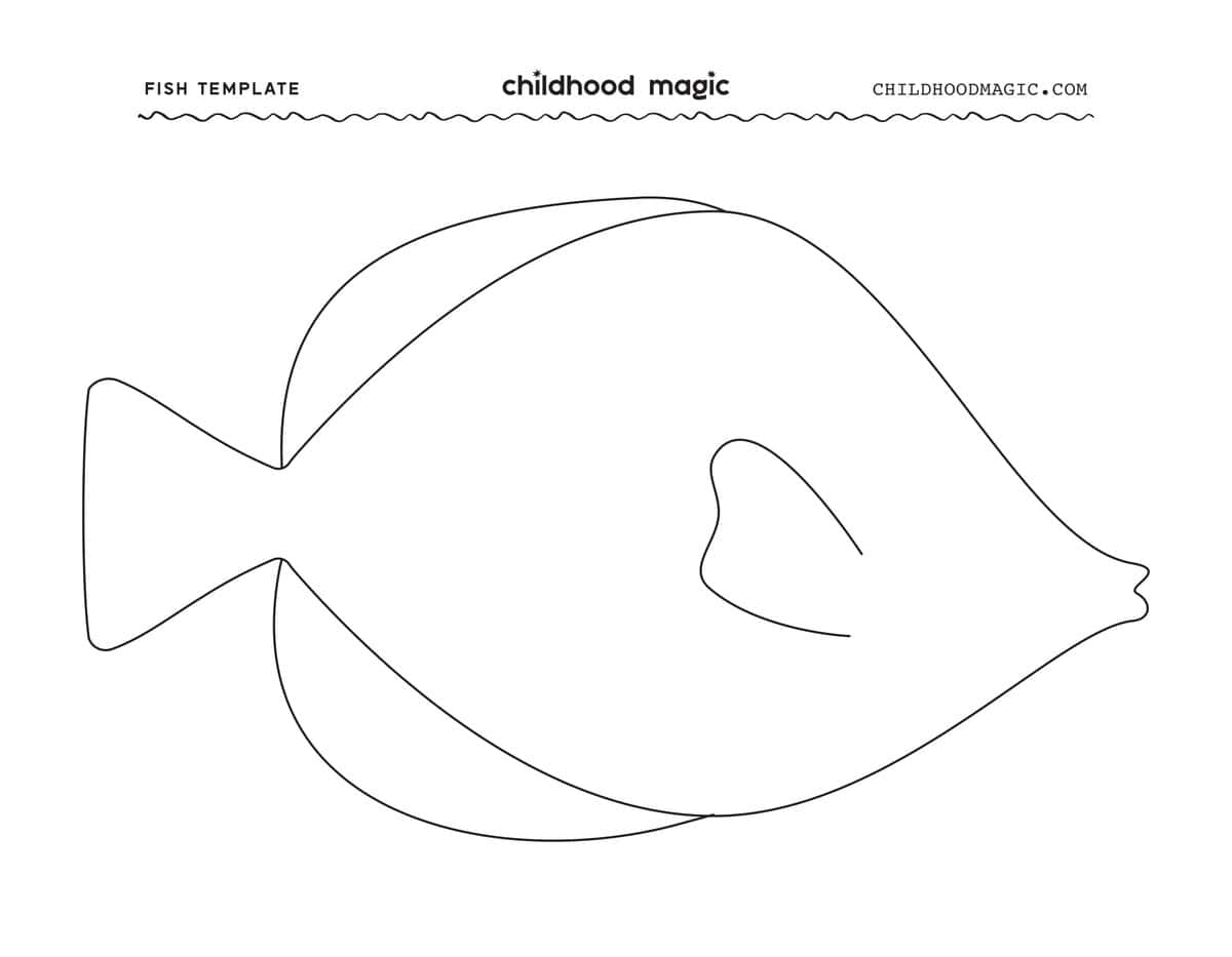 fish templates printable