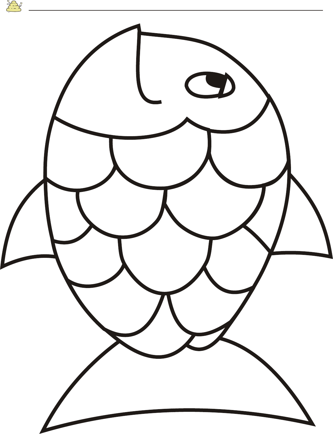fish printable template
