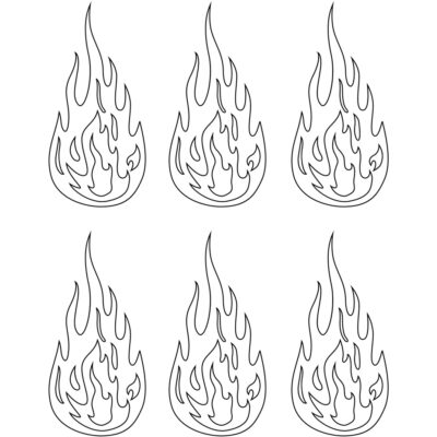 Flame Template Printable Tim s Printables