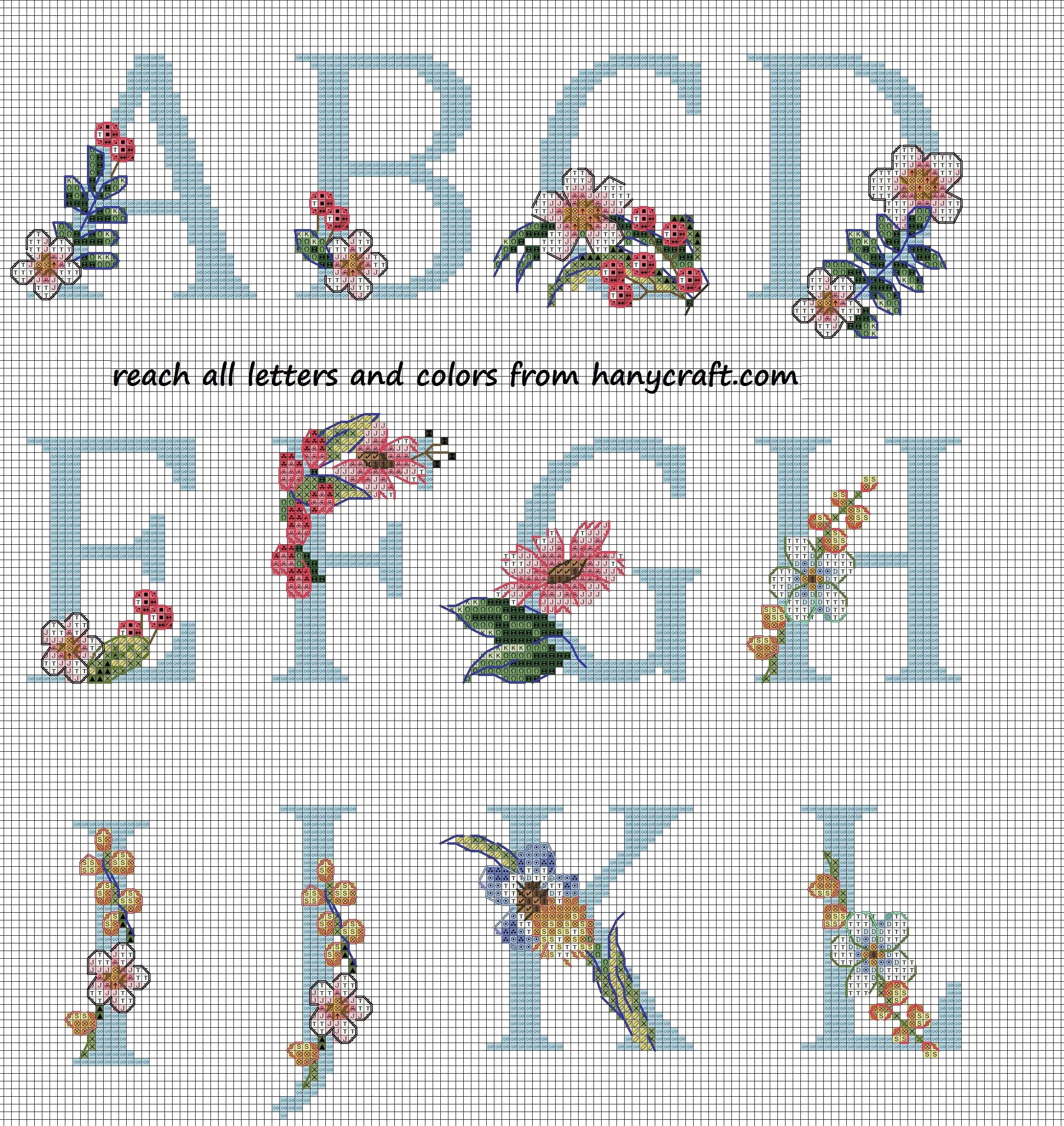 free printable counted cross stitch patterns