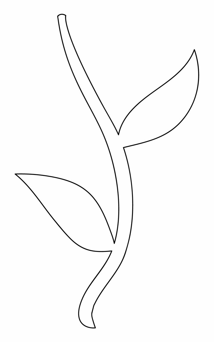 Flower Stems 12 Free PDF Printables Printablee
