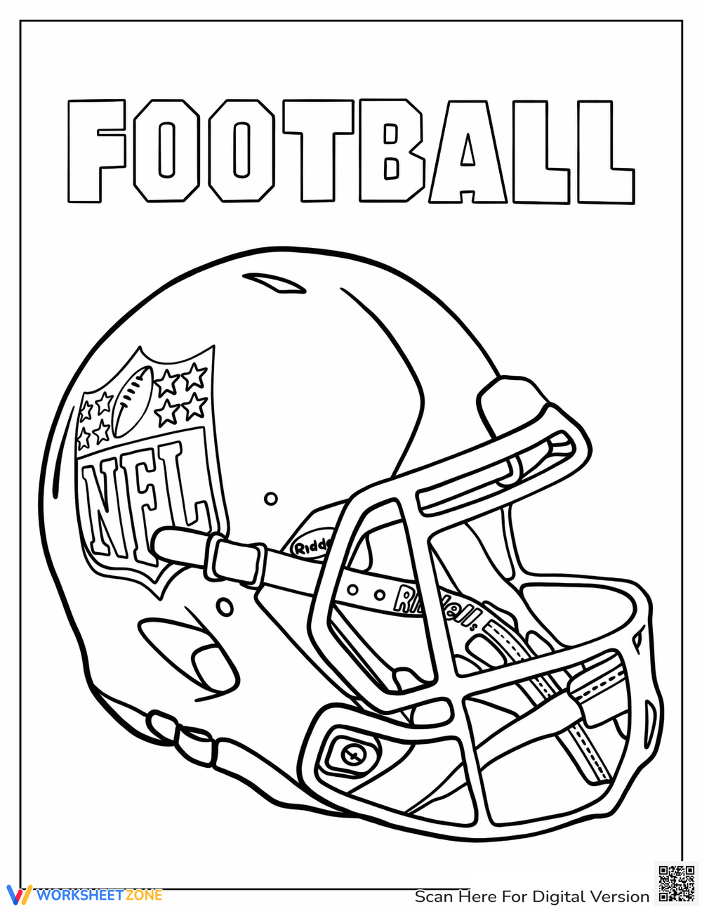 football coloring sheets printable football coloring sheets printable