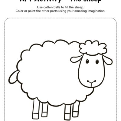 Free And Customizable Sheep Templates