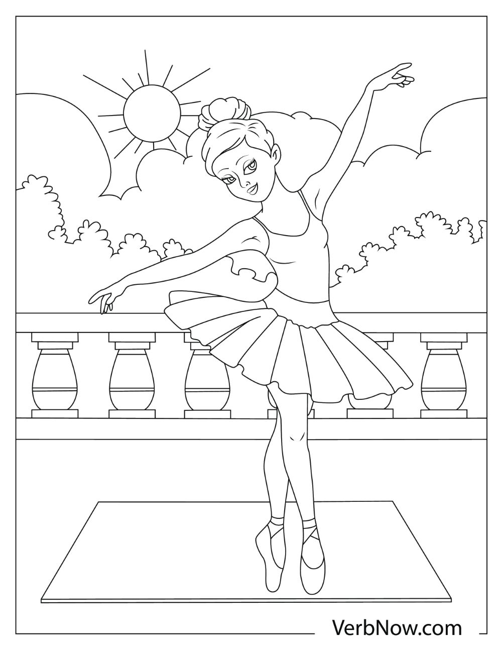 Free BALLERINA Coloring Pages For Download Printable PDF Free BALLERINA Coloring Pages For Download Printable PDF
