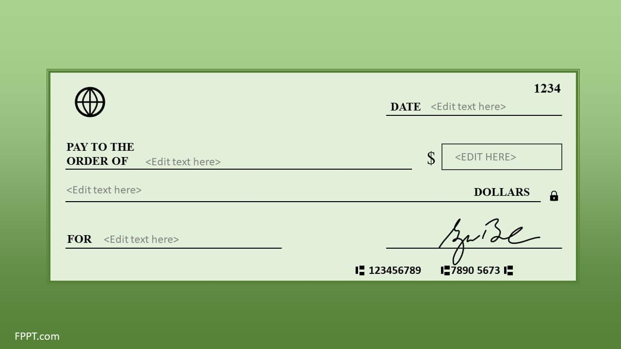 printable check templates