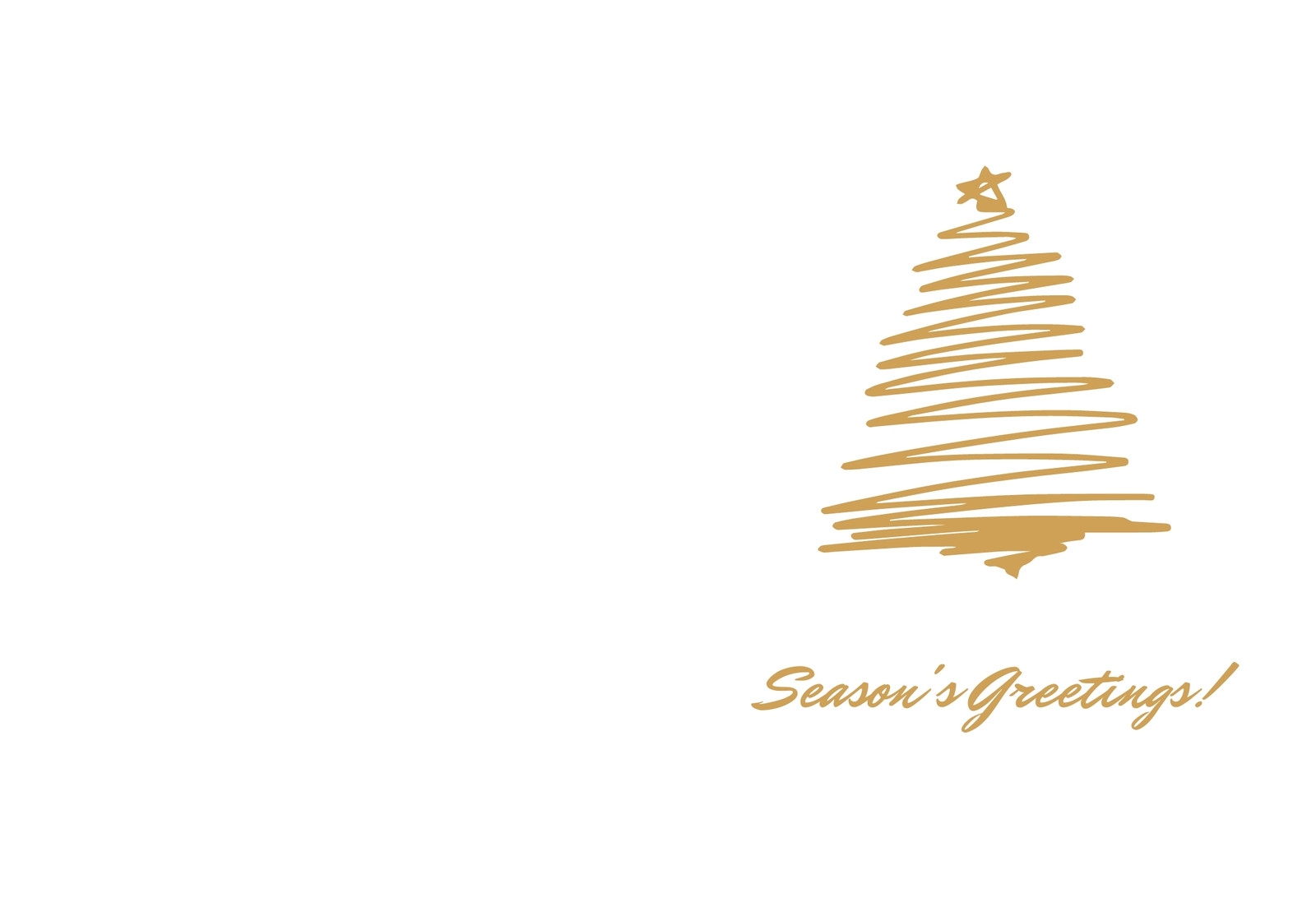 Free Custom Printable Christmas Folded Card Templates Canva