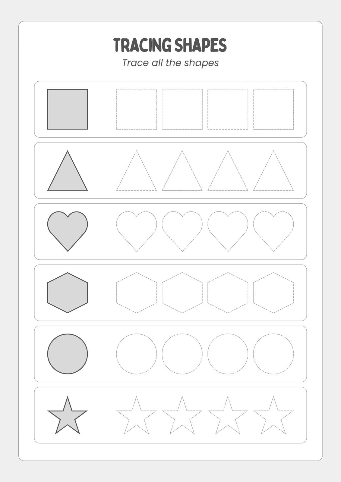 Free Custom Printable Shapes Worksheet Templates Canva Free Custom Printable Shapes Worksheet Templates Canva