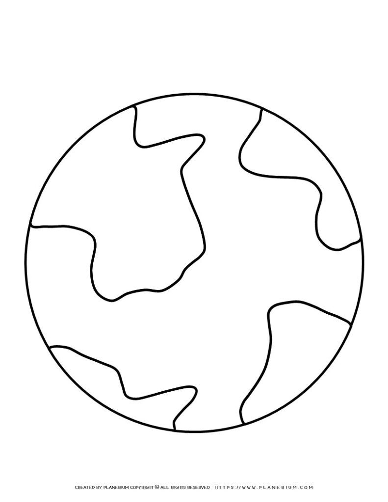 Free Earth Template For Kids Easy Earth Day Projects Free Earth Template For Kids Easy Earth Day Projects