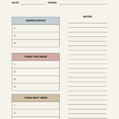 Free Editable Printable Meeting Minutes Templates Canva