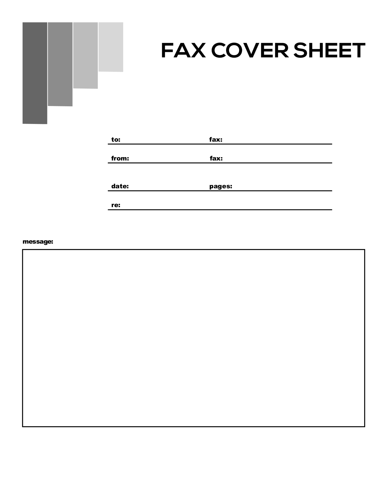 Free Fax Cover Sheets FaxBurner