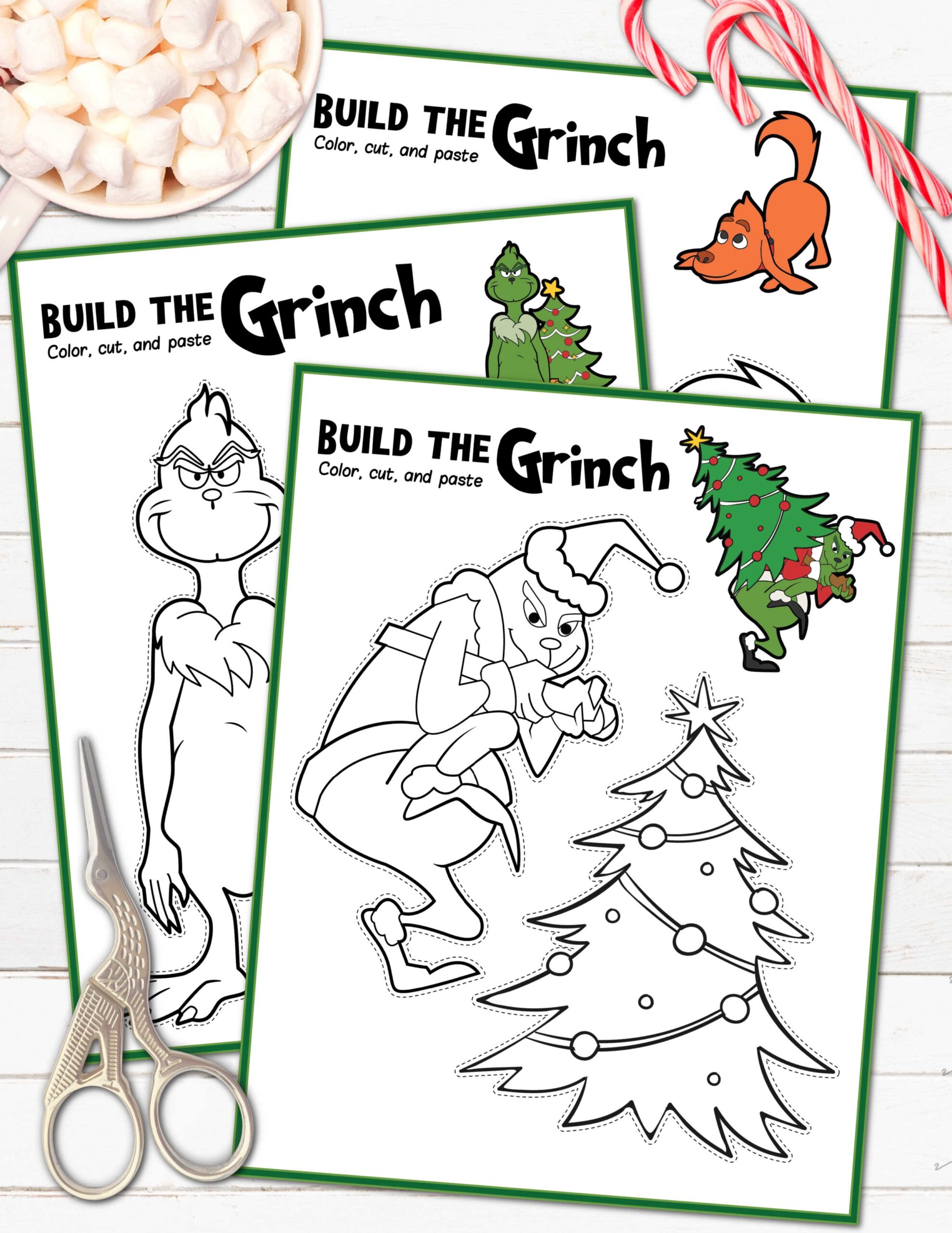 free printable grinch template free printable grinch template