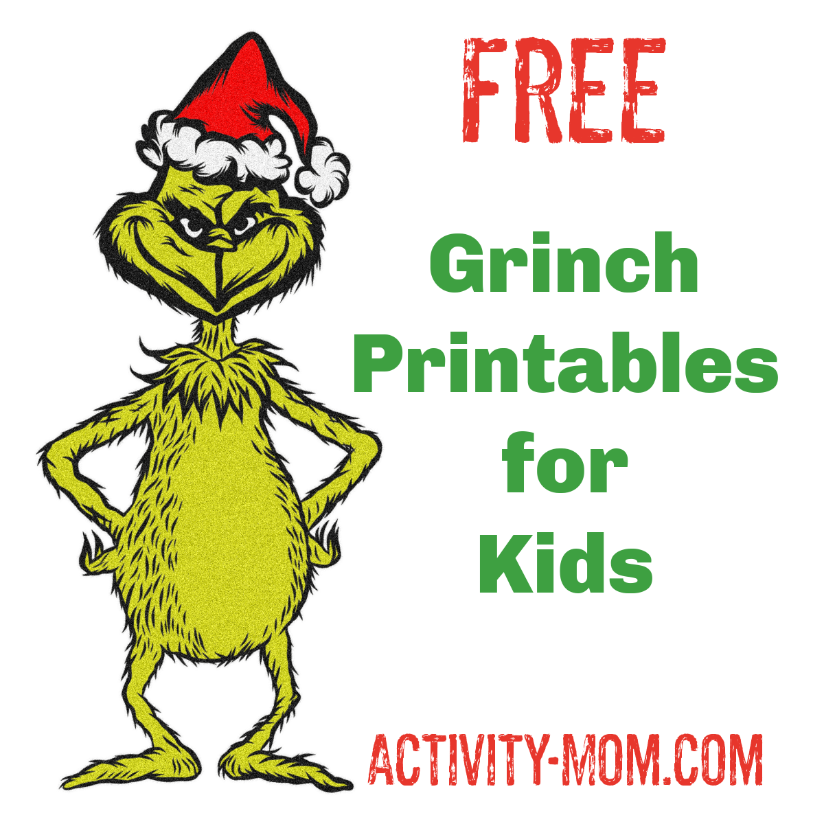 Free Grinch Printable Activities For Kids The Activity Mom Free Grinch Printable Activities For Kids The Activity Mom