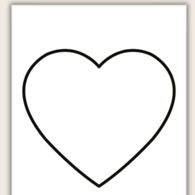 Free Heart Printable Templates For Coloring And Stencils Love Our Real Life