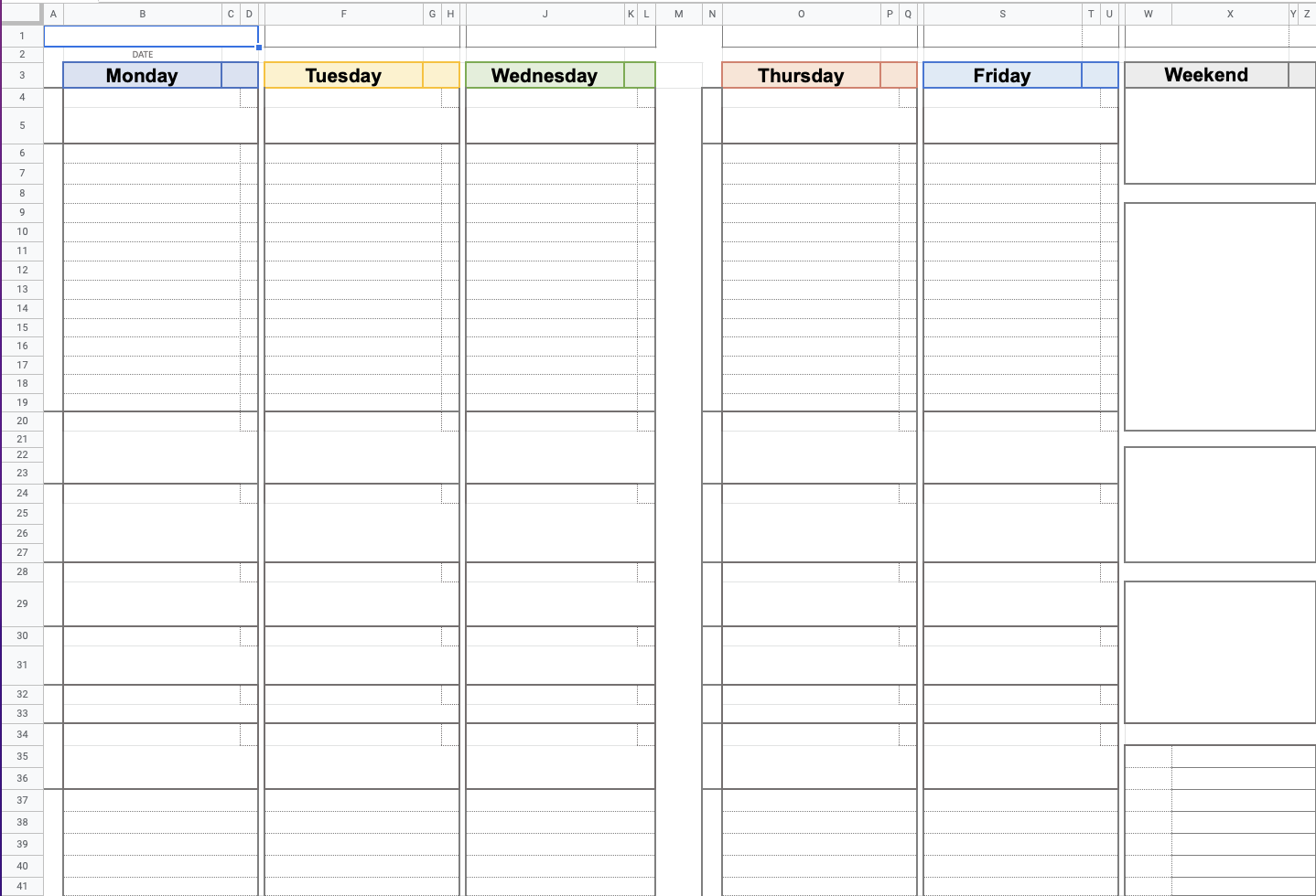 free printable lesson plan template free printable lesson plan template