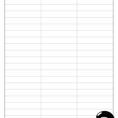 Free Karaoke Sign Up Sheet Template