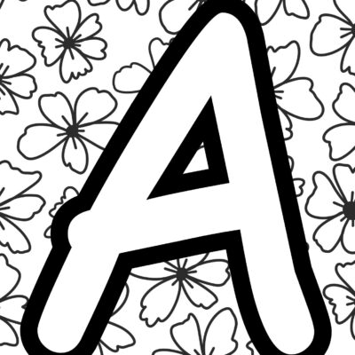 Free Printable ABC Coloring Pages Learn Alphabet Letters Skip To My Lou