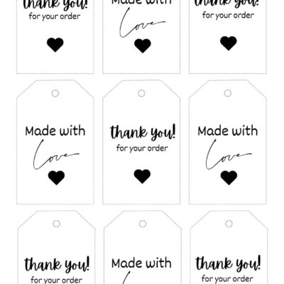 Free Printable And Customizable Gift Tag Templates Canva