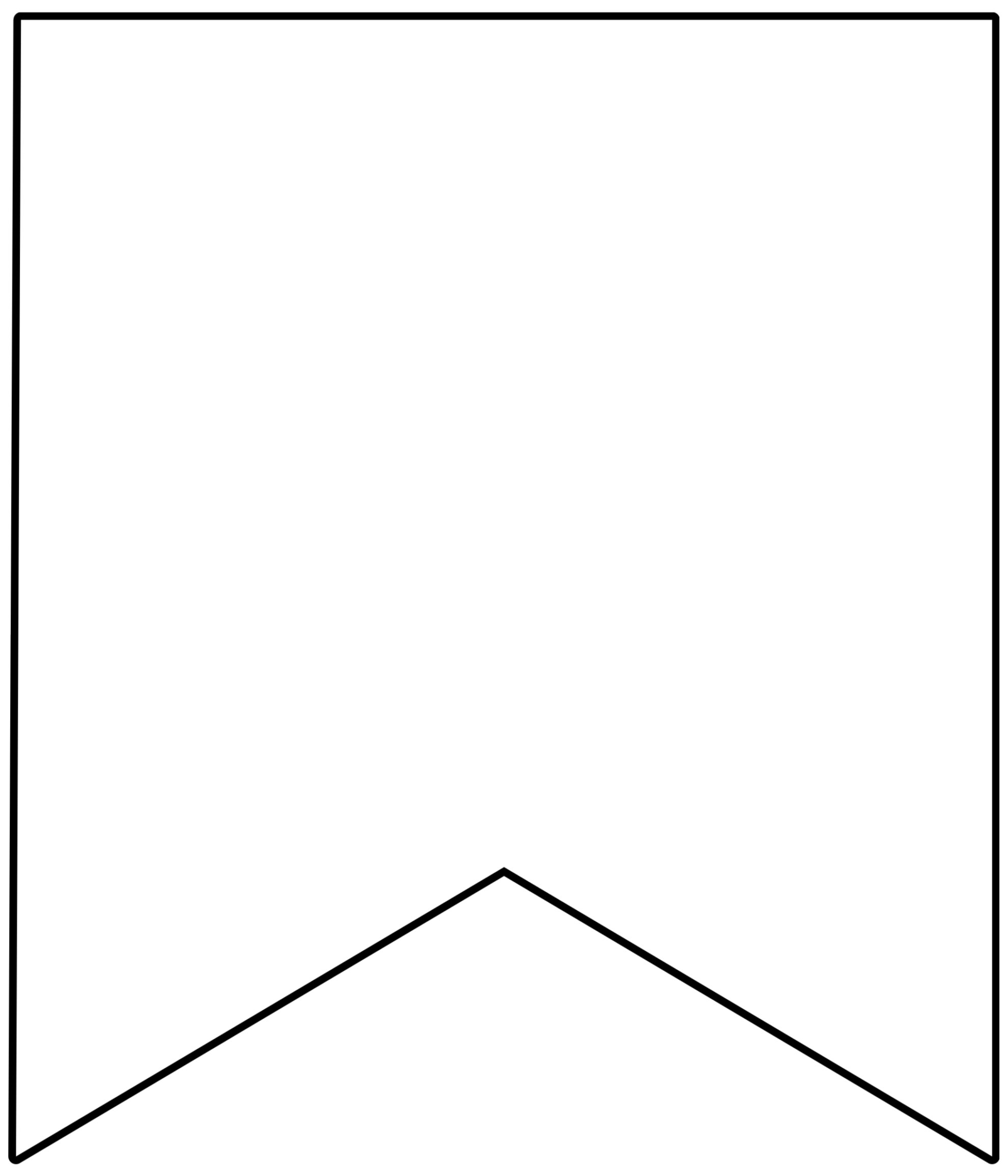 flag template printable