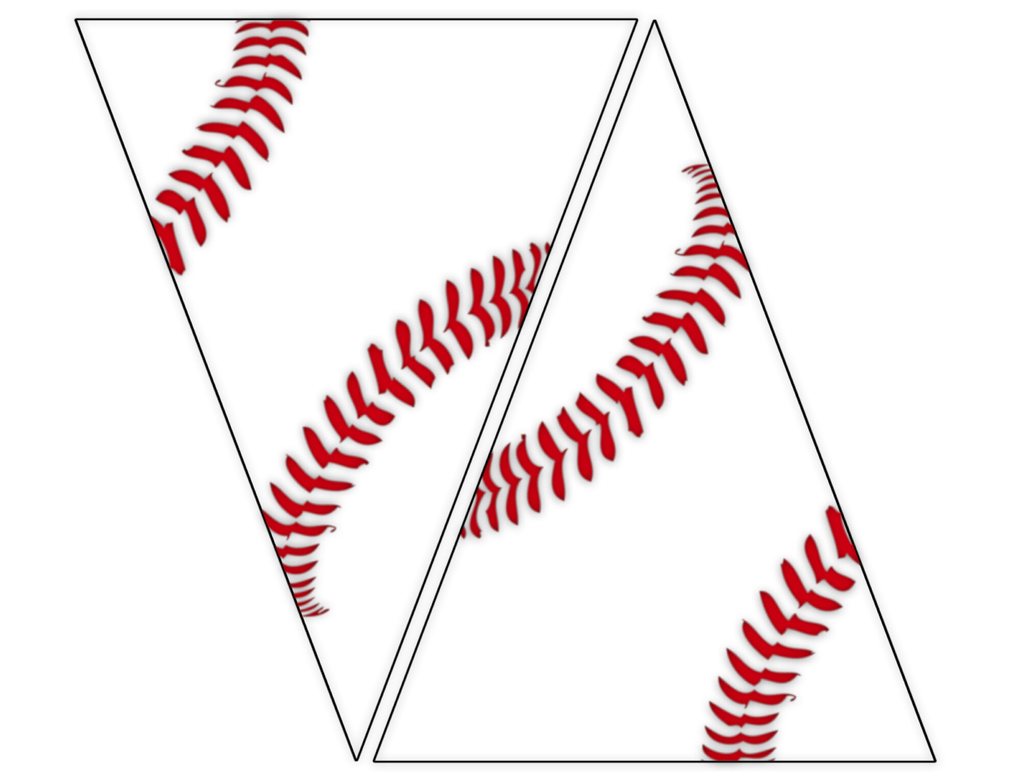 Free Printable Baseball Banner baseball Party Decorations Paper Trail Design