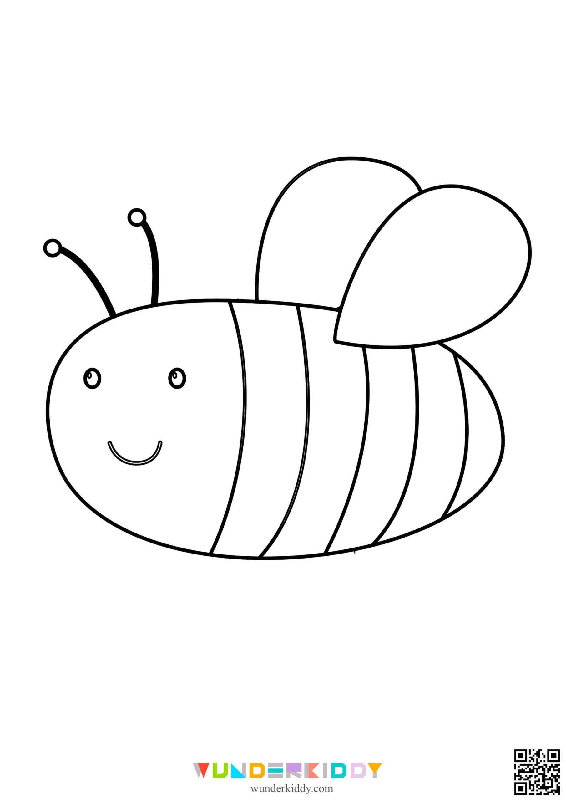 free printable bumble bee template