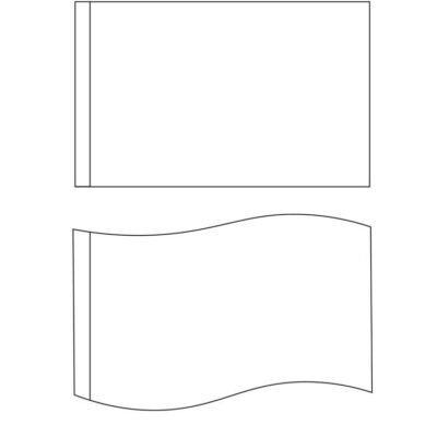 Free Printable Blank Flag Template PDF