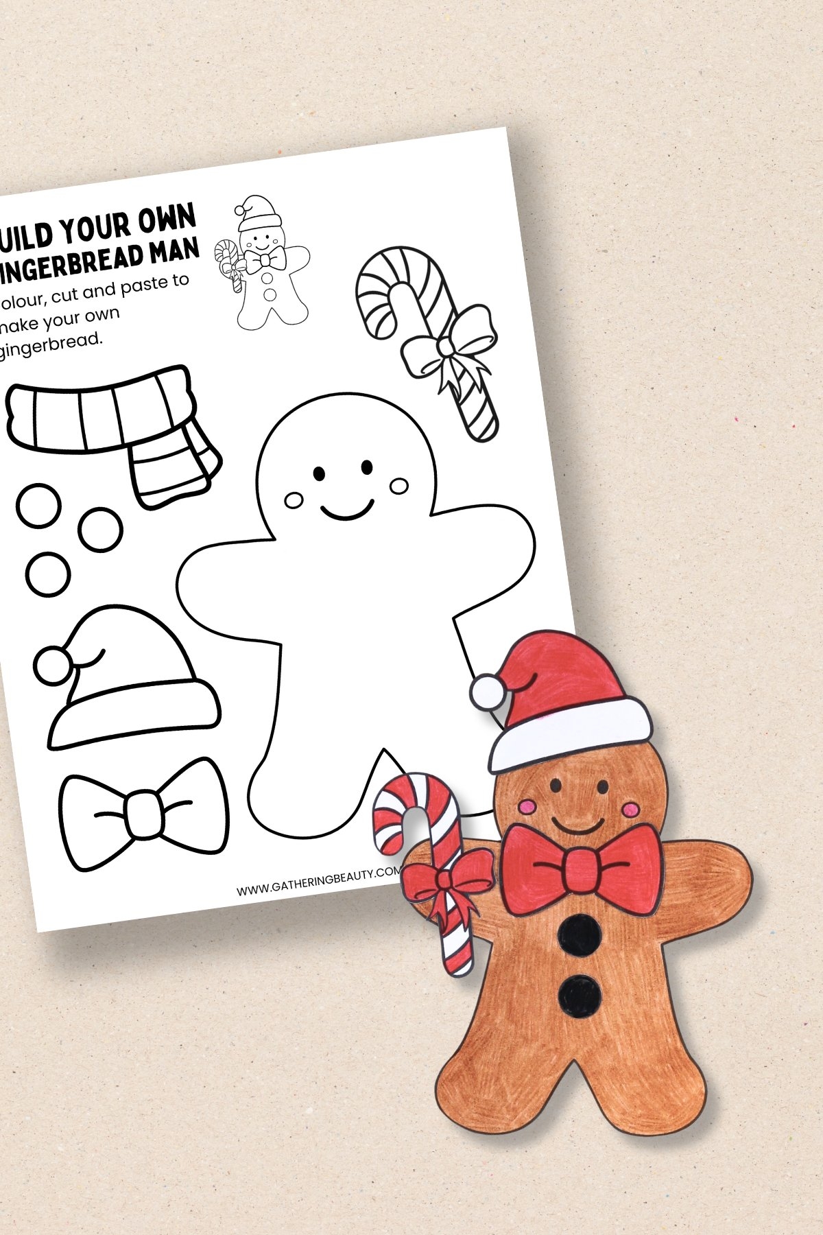 gingerbread man printable template gingerbread man printable template