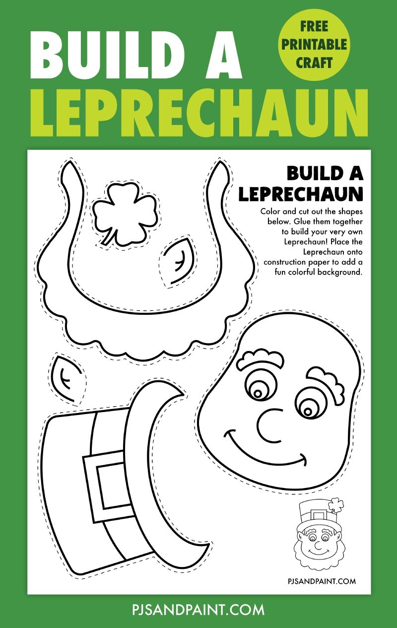 Free Printable Build A Leprechaun Craft Leprechaun Craft Leprechaun Craft Template Leprechaun Free Printable Build A Leprechaun Craft Leprechaun Craft Leprechaun Craft Template Leprechaun