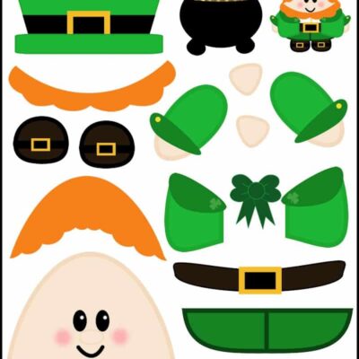 Free Printable Build A Leprechaun Paper Doll For St Patrick s Day