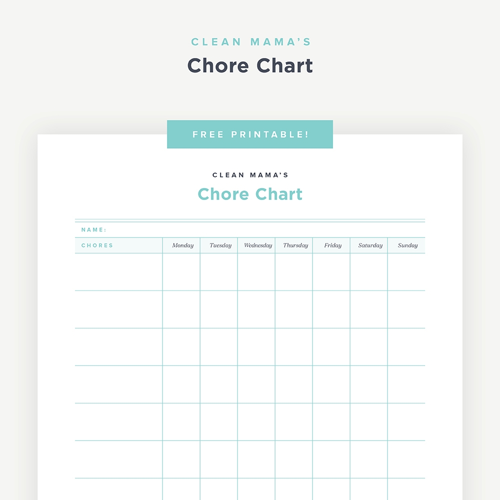 free printable chore list chart free printable chore list chart
