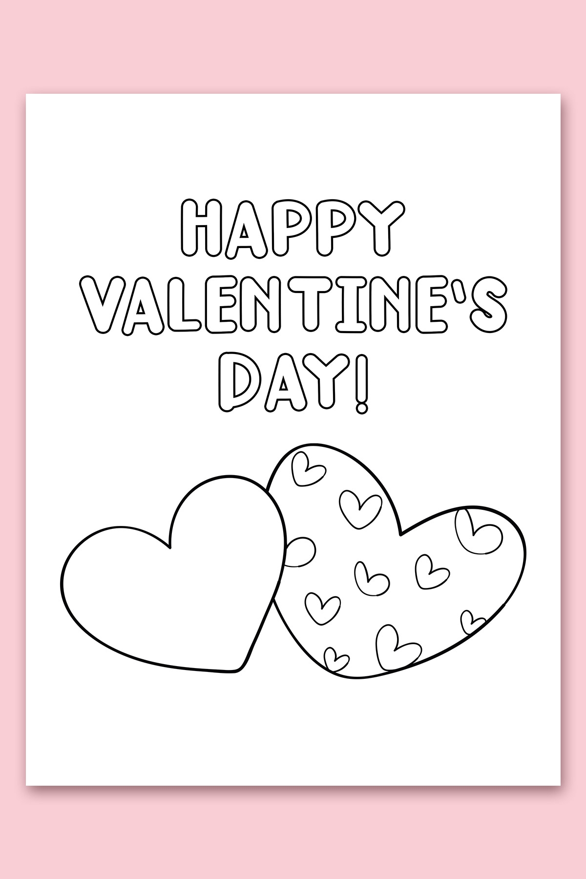 valentine's day card printable valentine's day card printable