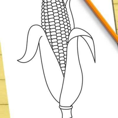 Free Printable Corn Templates Outlines For Fall Crafts