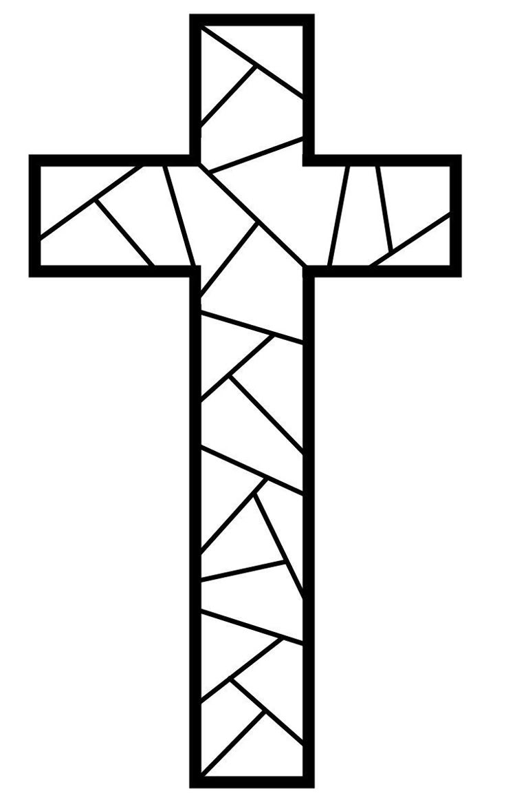 Free Printable Cross Coloring Pages Free Printable Cross Coloring Pages