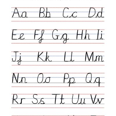 Free Printable Cursive Writing Worksheet Templates Canva