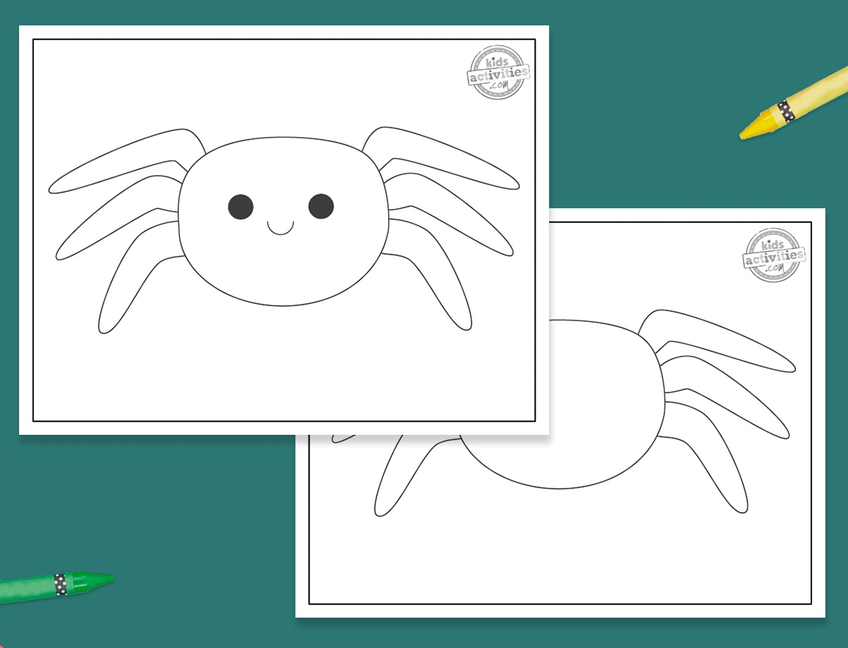 Free Printable Cute Spider Template Kids Activities Blog Free Printable Cute Spider Template Kids Activities Blog