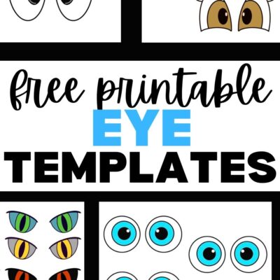 Free Printable Eye Template For Crafts