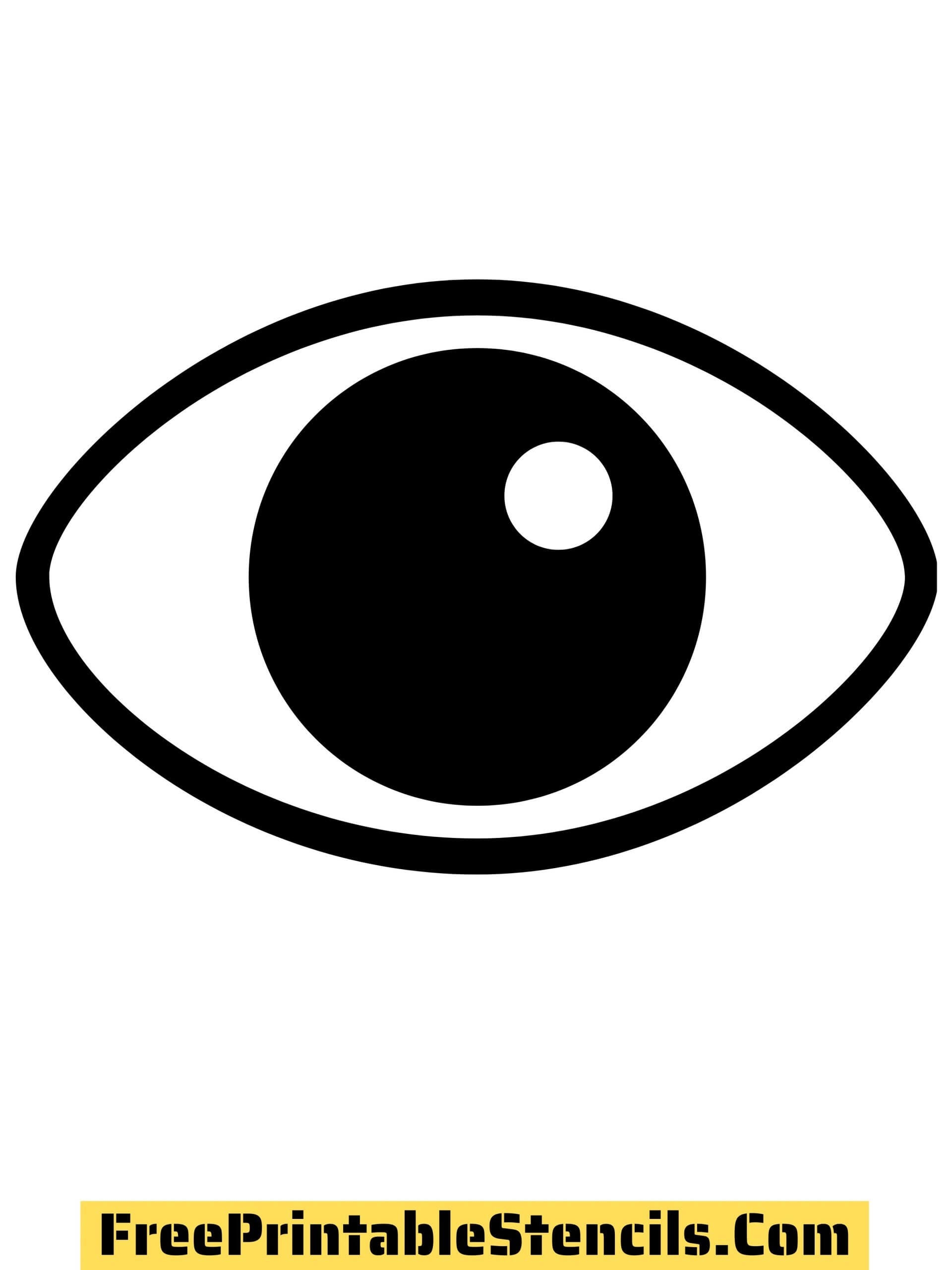 eye template printable eye template printable