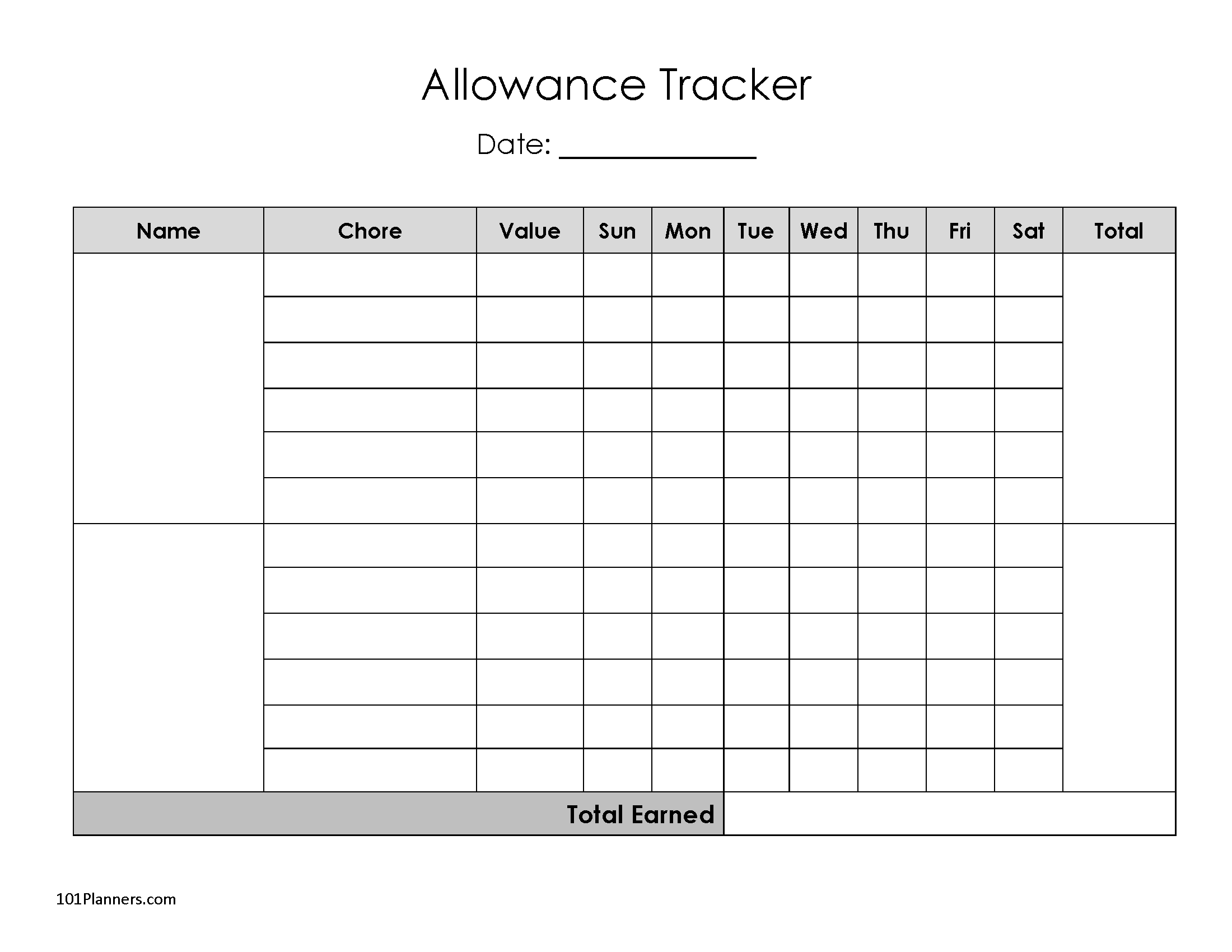 FREE Printable Family Chore Chart Many Templates Are Available FREE Printable Family Chore Chart Many Templates Are Available