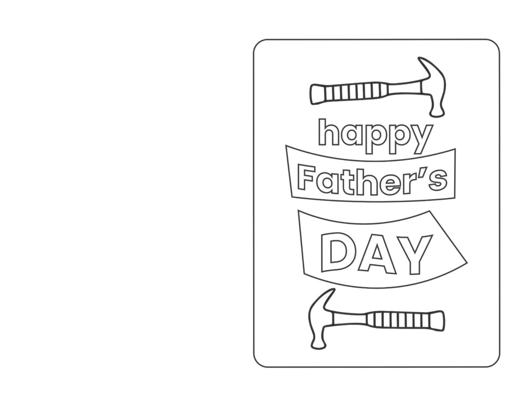 Free Printable Father s Day Cards For Kids To Color Happy Toddler Playtime Free Printable Father s Day Cards For Kids To Color Happy Toddler Playtime