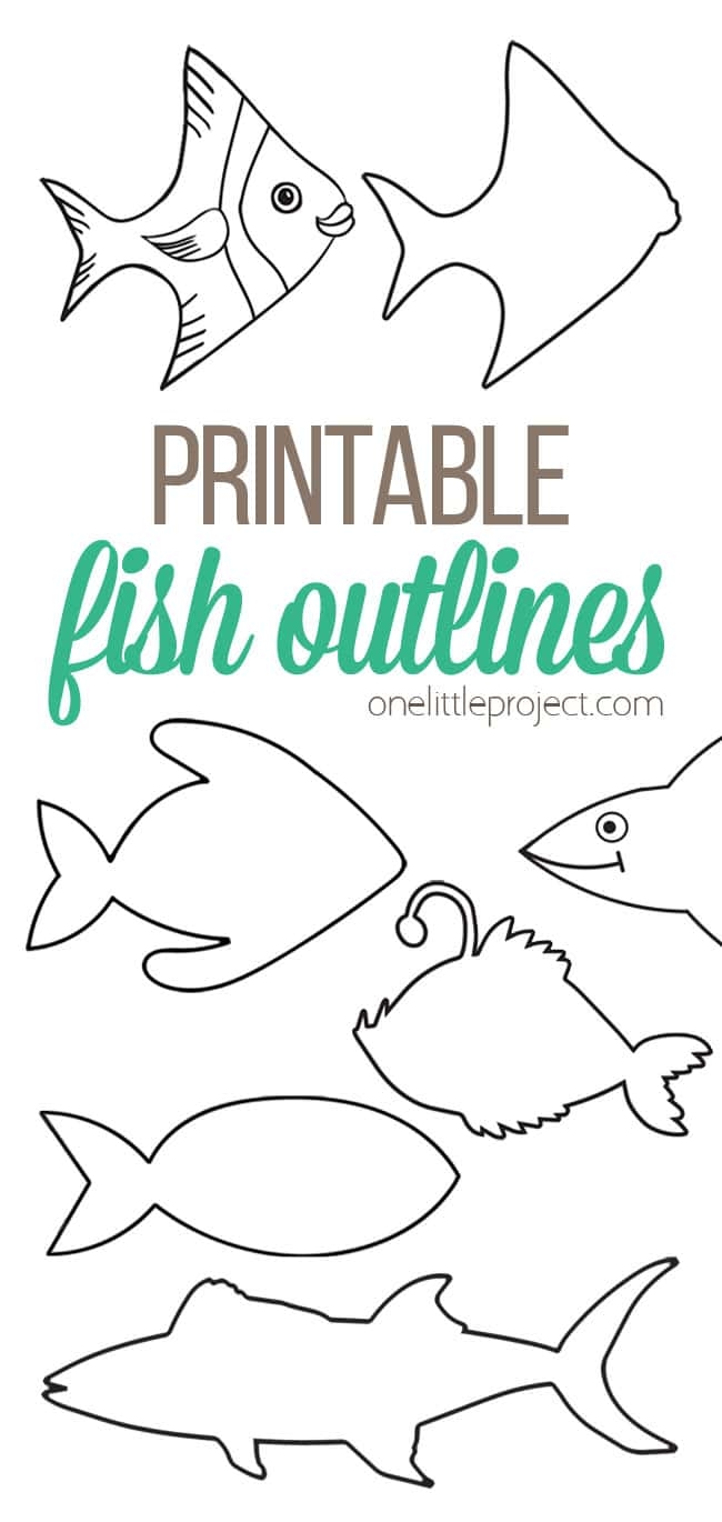 free fish printable template free fish printable template
