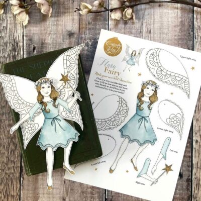 Free Printable Flora Fairy Paper Doll