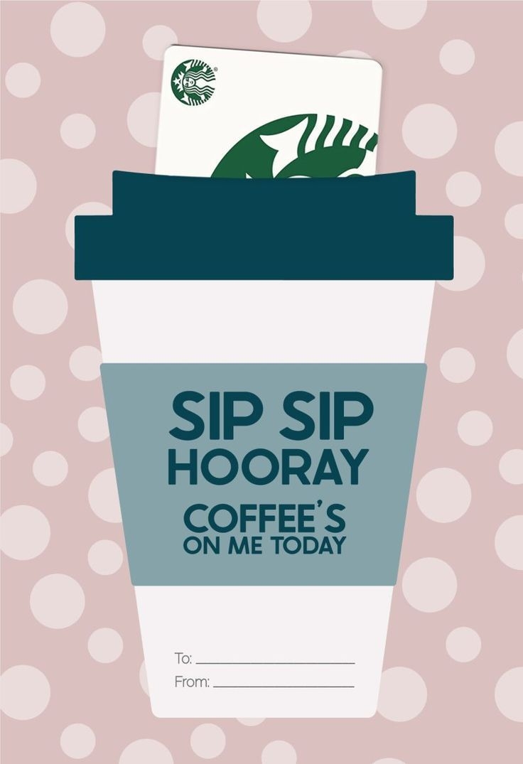 Free Printable For Starbucks Gift Card Free Printable For Starbucks Gift Card