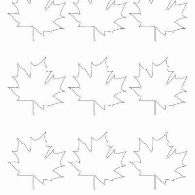 Free Printable Leaf Template
