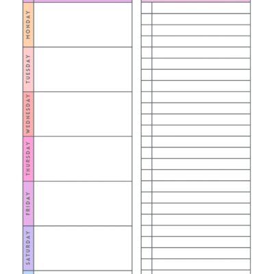 Free Printable Meal Planner Templates To Edit Online Canva