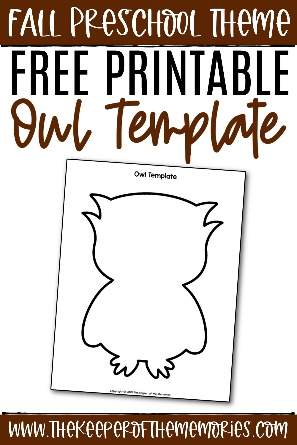 Free Printable Owl Template The Keeper Of The Memories Free Printable Owl Template The Keeper Of The Memories