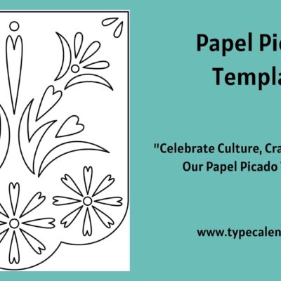Free Printable Papel Picado Templates Mexican Banner PDF