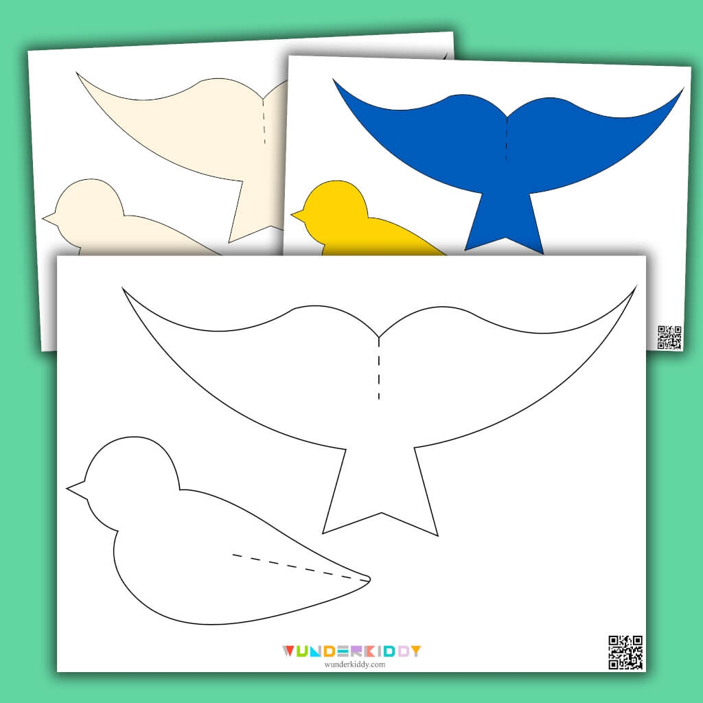 template for birds printable
